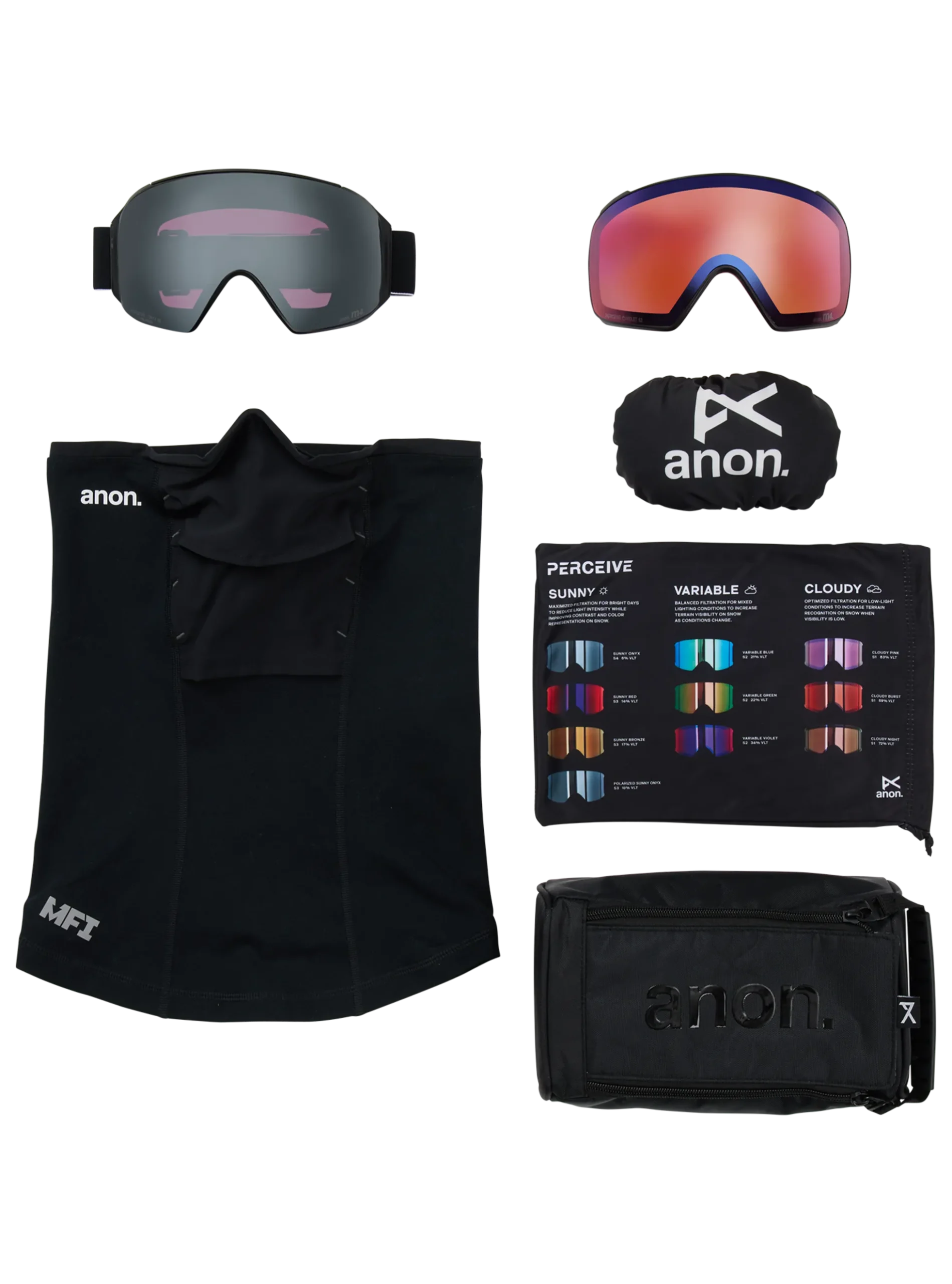 Anon M4 Goggles (Toric) + Polarized Perceive Lens