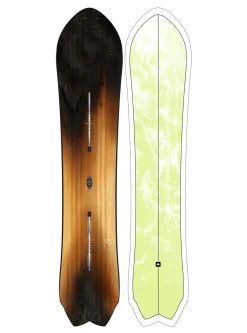 3D Fish Directional Flat Top Snowboard