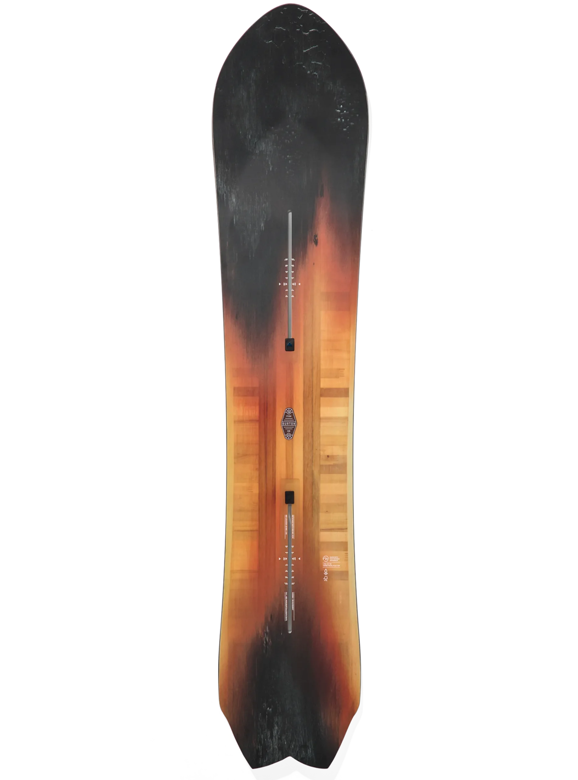 3D Fish Directional Flat Top Snowboard