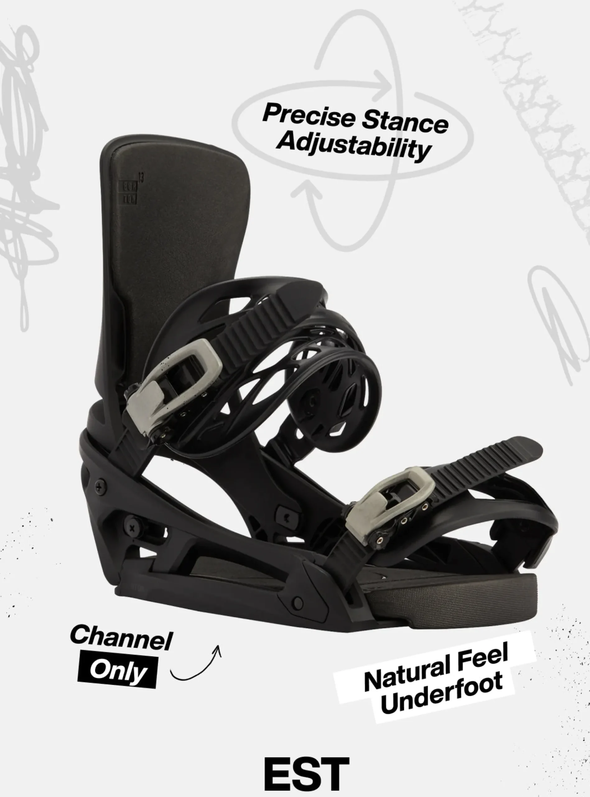 Men's Cartel EST® Snowboard Bindings