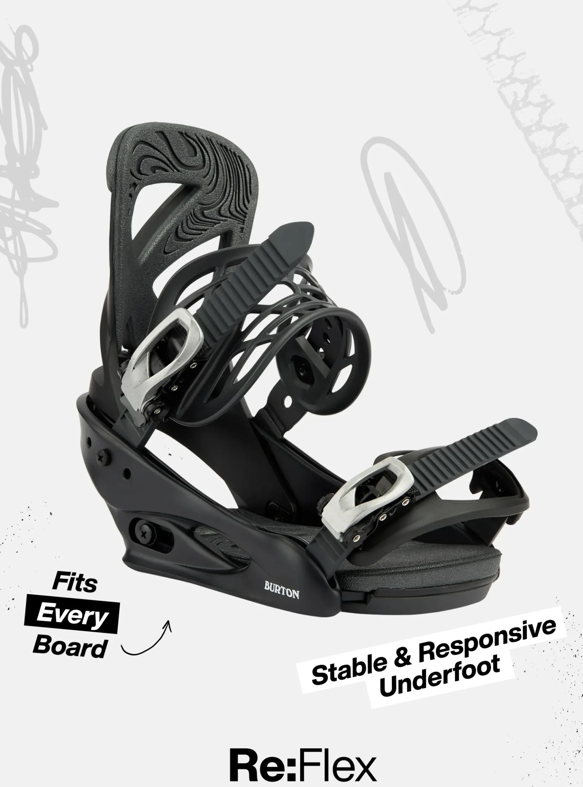 Men's Cartel Re:Flex Snowboard Bindings