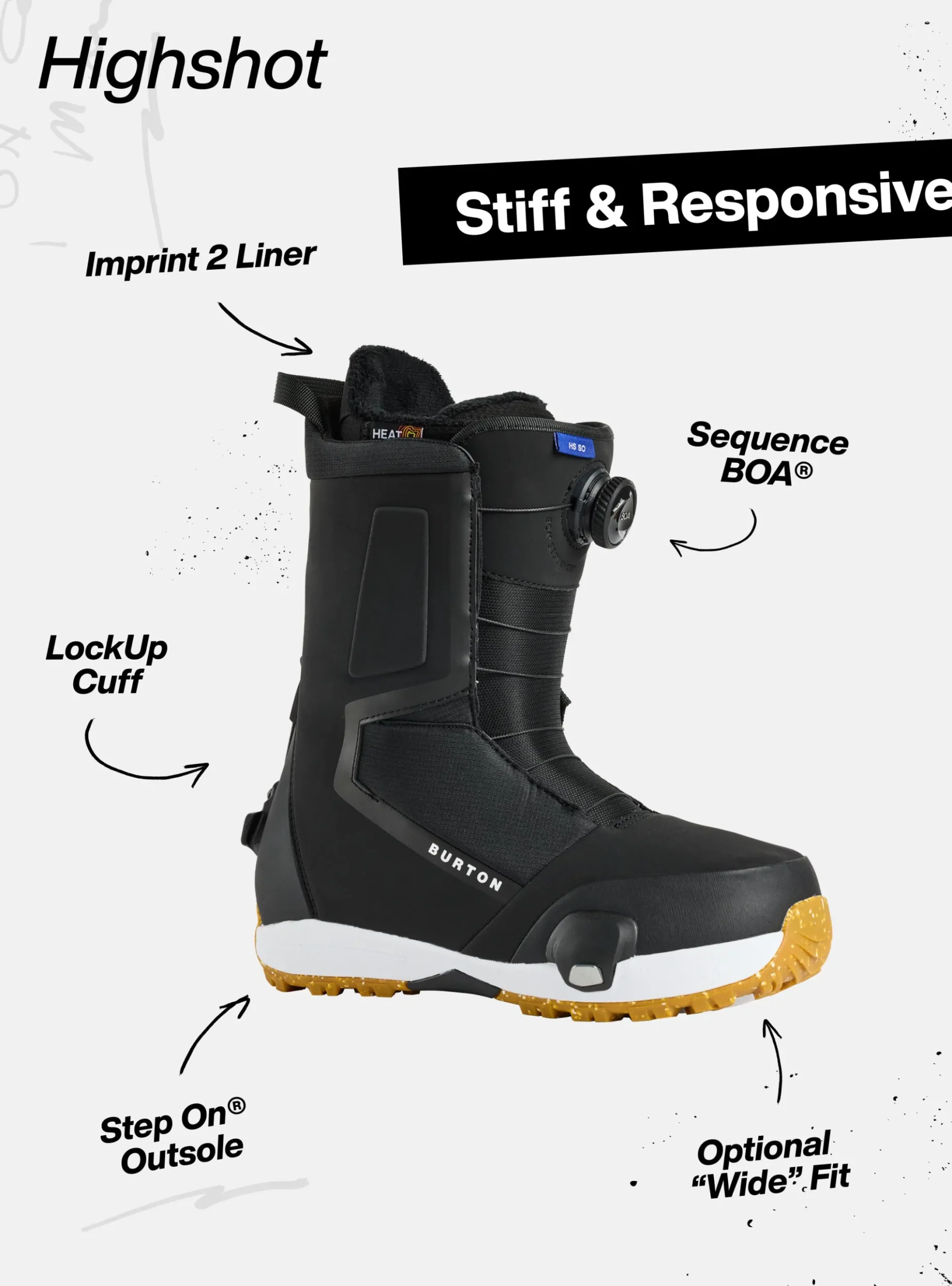 Men's Highshot Step On® Snowboard Boots