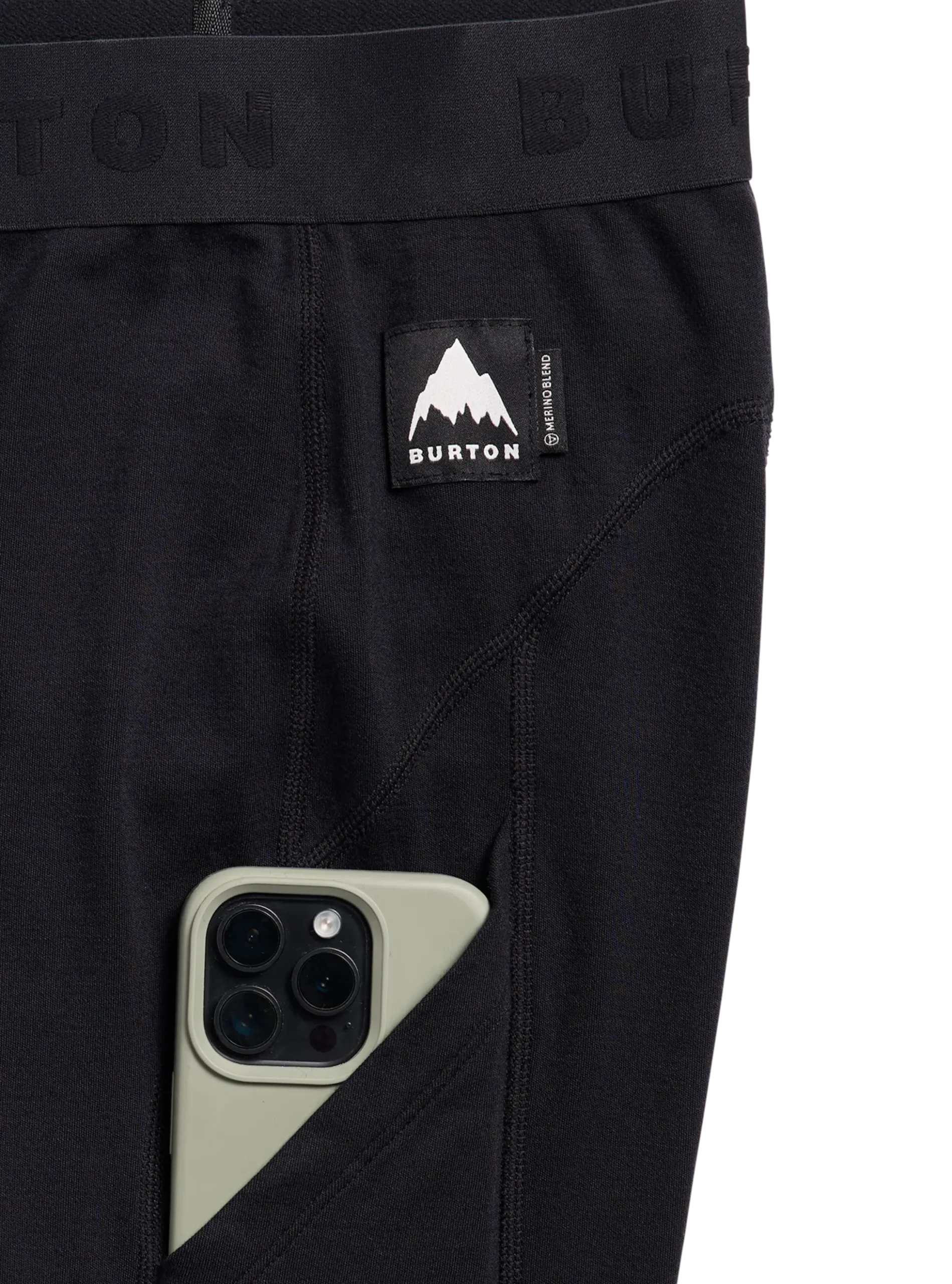Men's Merino Blend Midweight Base Layer Pants