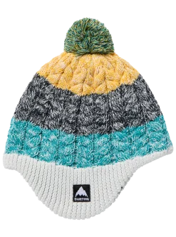 Toddlers' Fleece-Lined Earflap Beanie