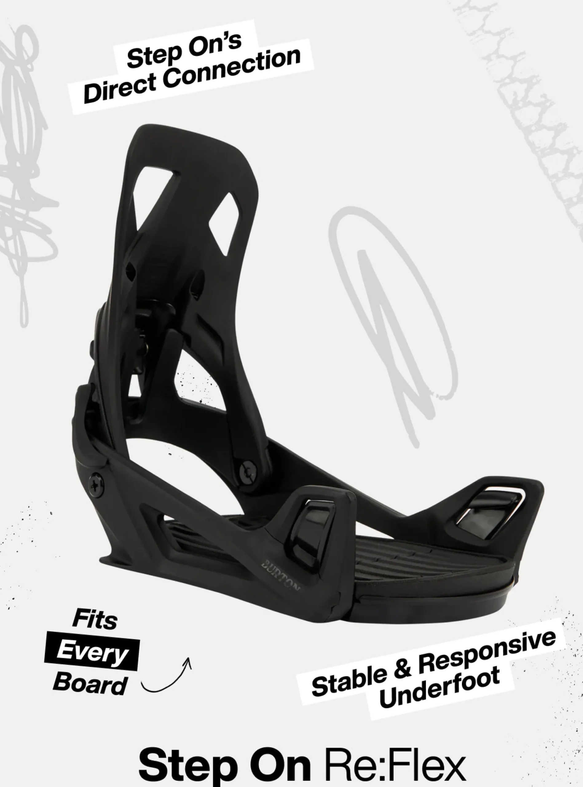 Women's Step On® Re:Flex Snowboard Bindings